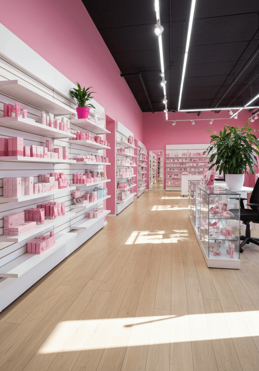 Lovely Lash Shop Interior