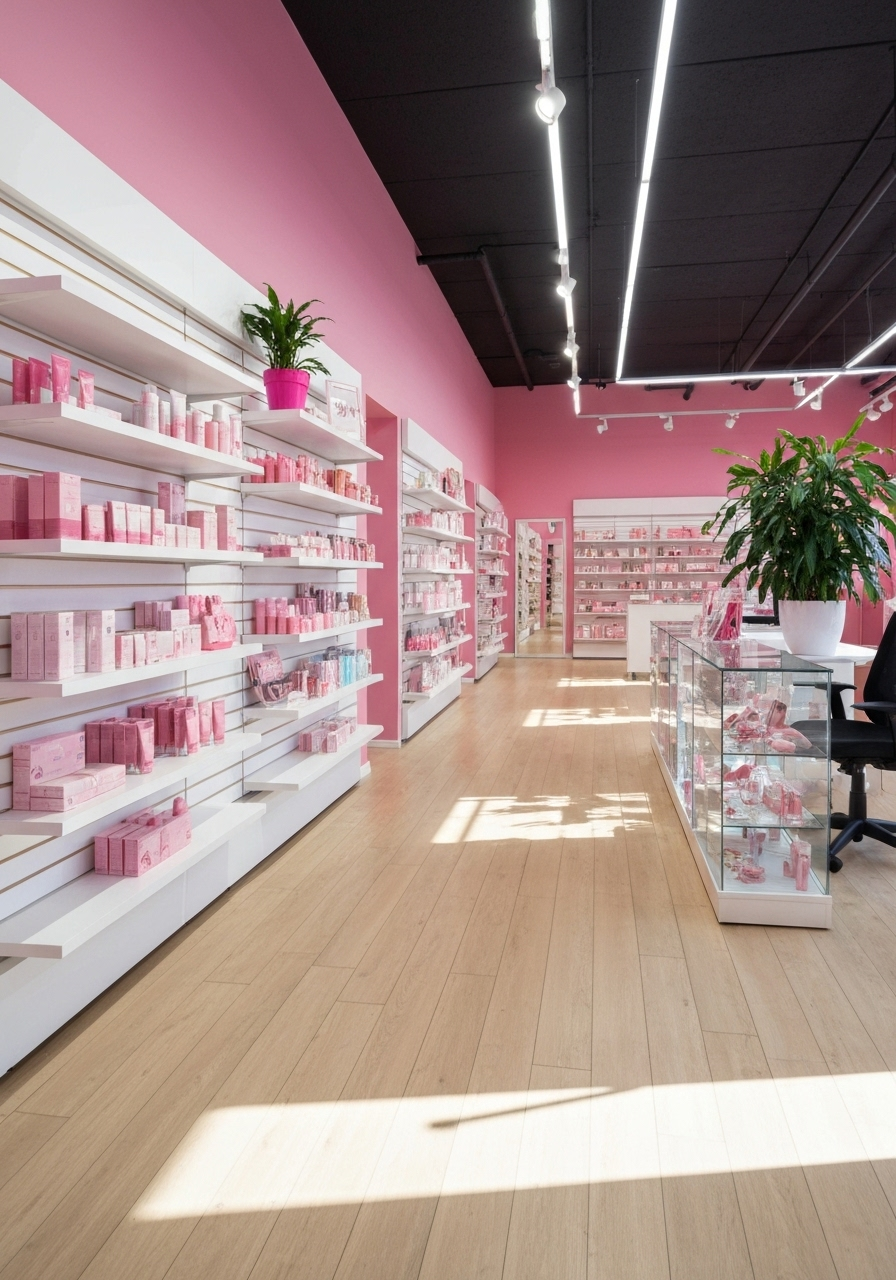 Lovely Lash Shop Interior